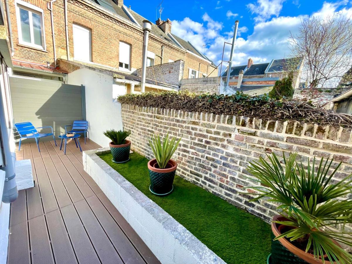 Soleil Levant - T2 Avec Terrasse Proche Gare Amiens Eksteriør bilde